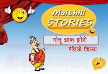 मैथिली किस्सा – गोनू झाक झोरी