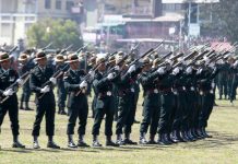 प्रजातन्त्र दिवसका दिन नेपाली सेनाको टुँडिखेलमा शक्ति प्रर्दशन