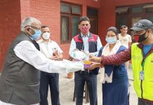 प्रदेश २ सरकारले पत्रकारलाई दियो स्वास्थ्य सुरक्षा सामग्री , कोरोनाबाट मृत्यु भए ५० लाख दिने परिवारलाई